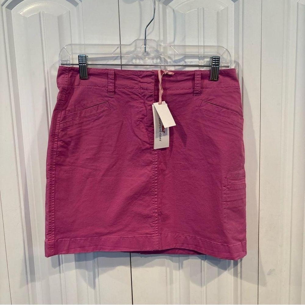 Vineyard Vines Fuchsia Mini Skirt